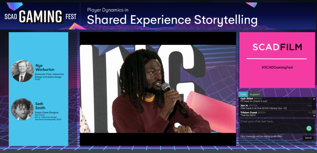 Gaming Fest – Shared Experience Storytelling with Seth Smith